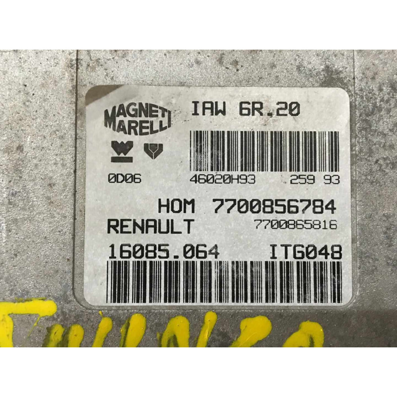 ECU MAGNETI MARELLI IAW 6R 20 16085 064 RENAULT TWINGO I 1 2i 55CV