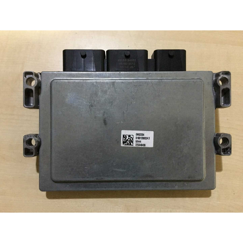 ECU MOTOR CONTINENTAL EMS2204 S180127027A FORD BV61 12A650 CLA 5MJA