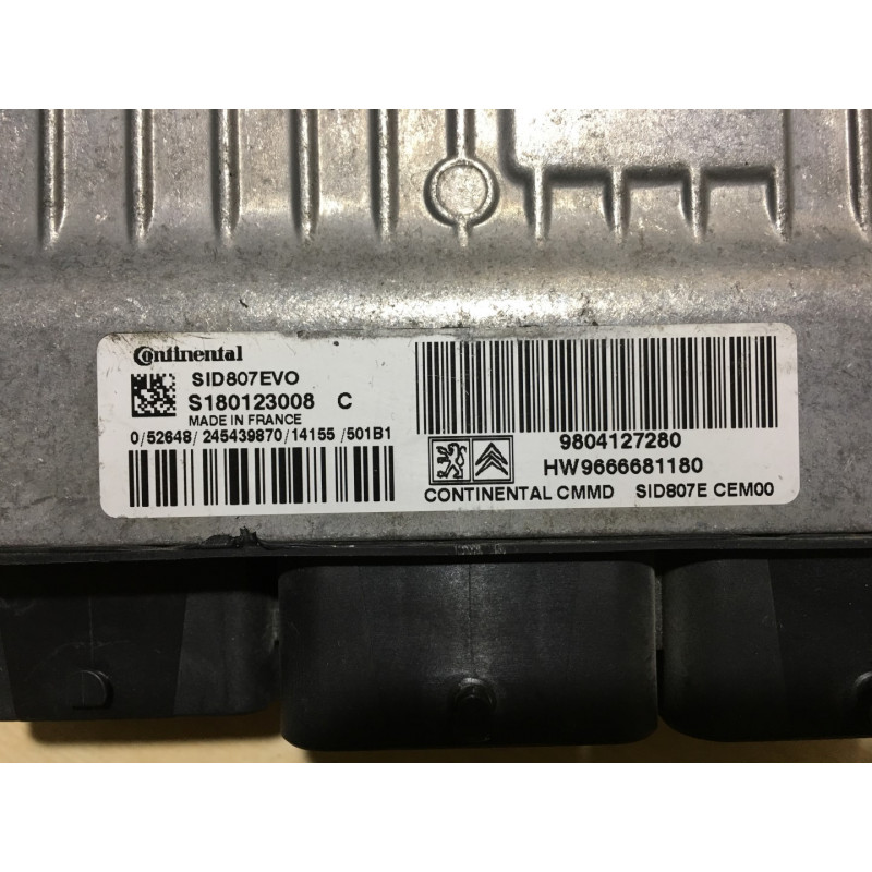 Ecu Motor Continental Sid Evo S C Psa Hw Sw