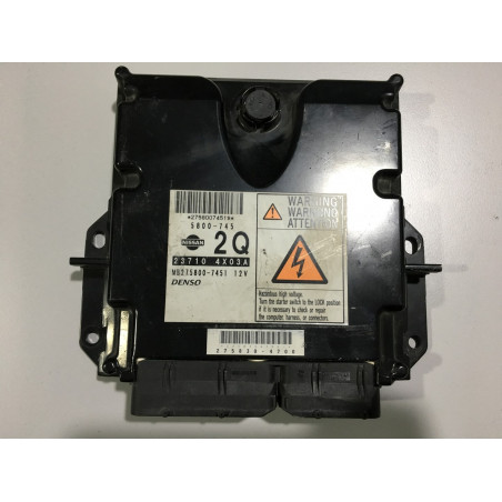 ENGINE ECU DENSO MB275800 7451 NISSAN 237104X03A