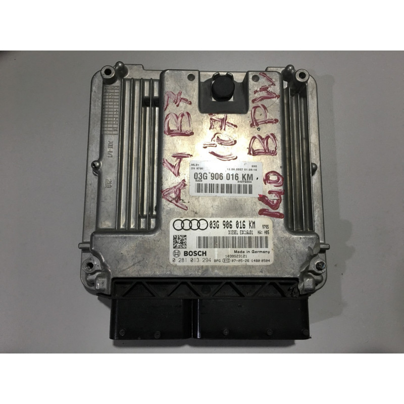 ECU MOTOR BOSCH EDC16U31 4 83 0281013294 VAG 03G906016KM