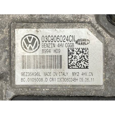 ENGINE ECU MAGNETI MARELLI IAW 4HV CN BC 0105008 D VAG 03C906024CN