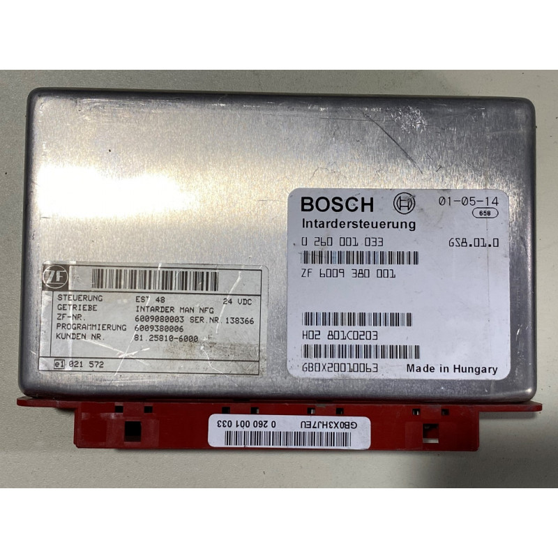 Ecu Intarder Bosch Gs Zf Man