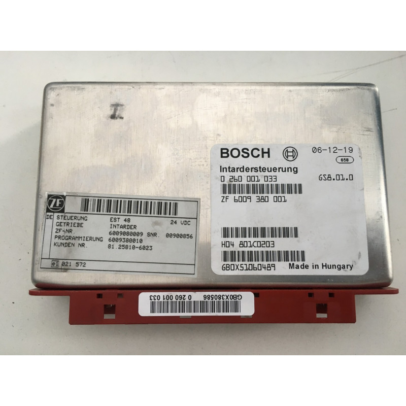 Ecu Intarder Bosch Gs Zf Man