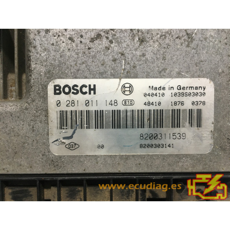 Ecu Bosch Edc C Renault Laguna Ii Dci Cv