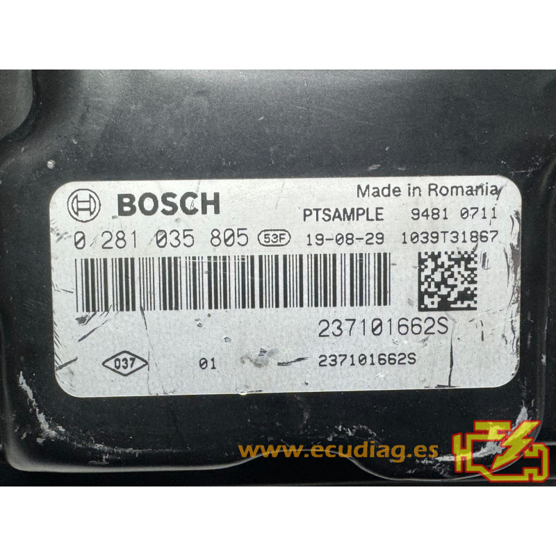 Ecu Bosch Md Cs Renault Trafic Iii Dci S