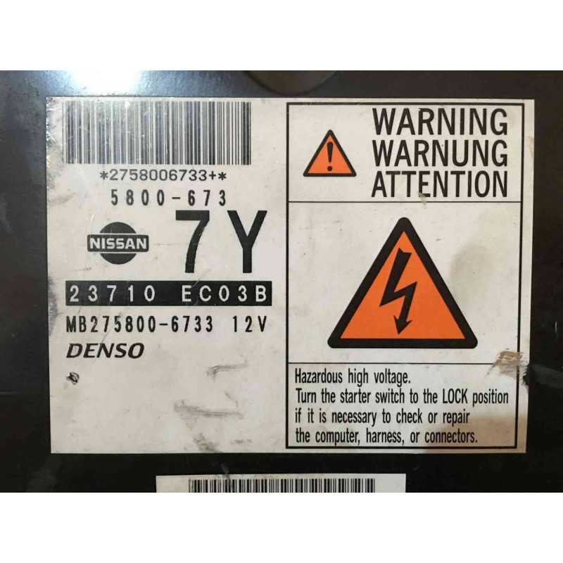 Engine Ecu Denso Mb Nissan Ec B