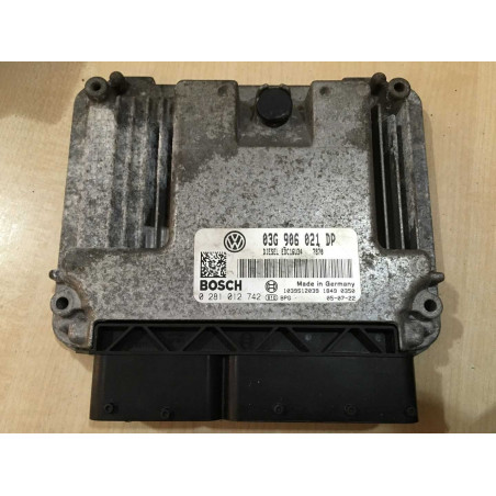 ECU MOTOR BOSCH EDC16U34 3 41 0281012742 VAG 03G906021DP