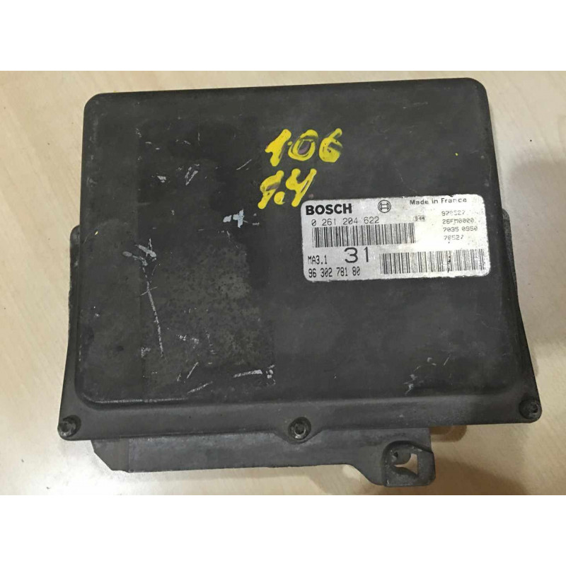 ECU MOTOR BOSCH MA3 1 0261204622 PSA 9630278180